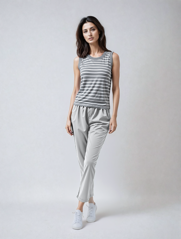 BEKARDO™ | Striped Top With Built-in Bra