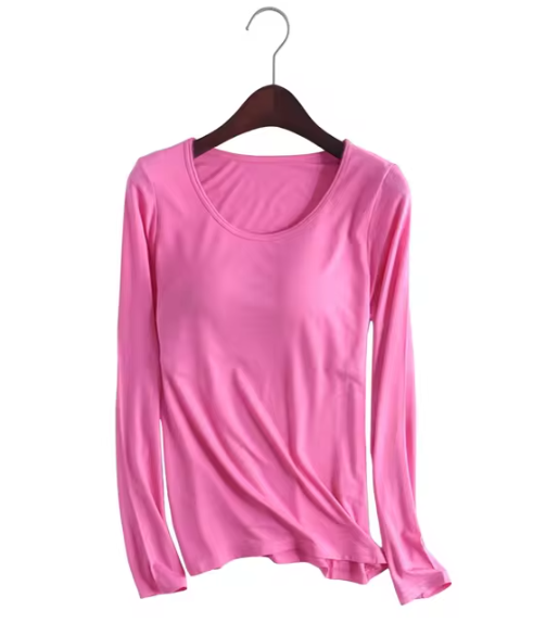 BEKARDO™ | Long Sleeve Shirt With Built-In Bra