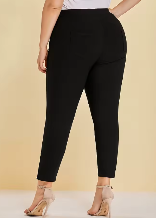 BEKARDO™ | The Bella High-Waist Button Trousers