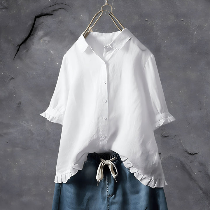 BEKARDO™ | Rosa Elegant Cotton Shirt