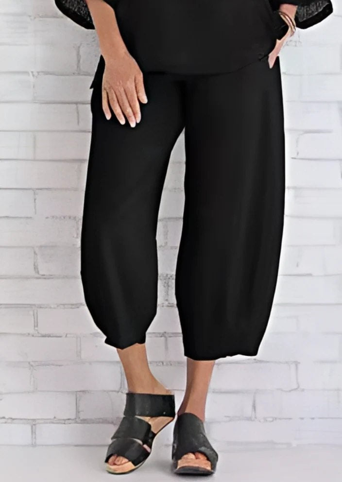 BEKARDO™ | Bella Cropped Cotton Trousers