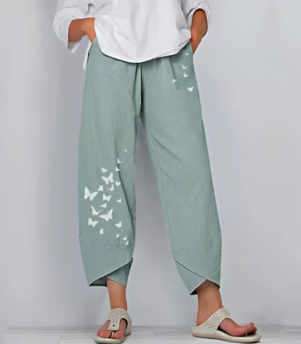 BEKARDO™ |  Bella Printed Chic Trousers