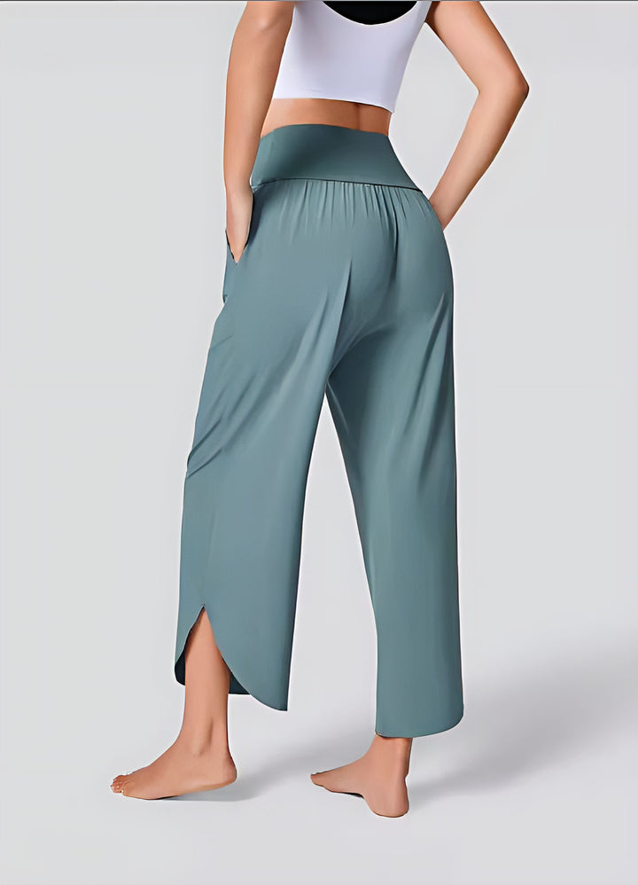 BEKARDO™ | Rosa Cotton-Linen Coastal Trousers