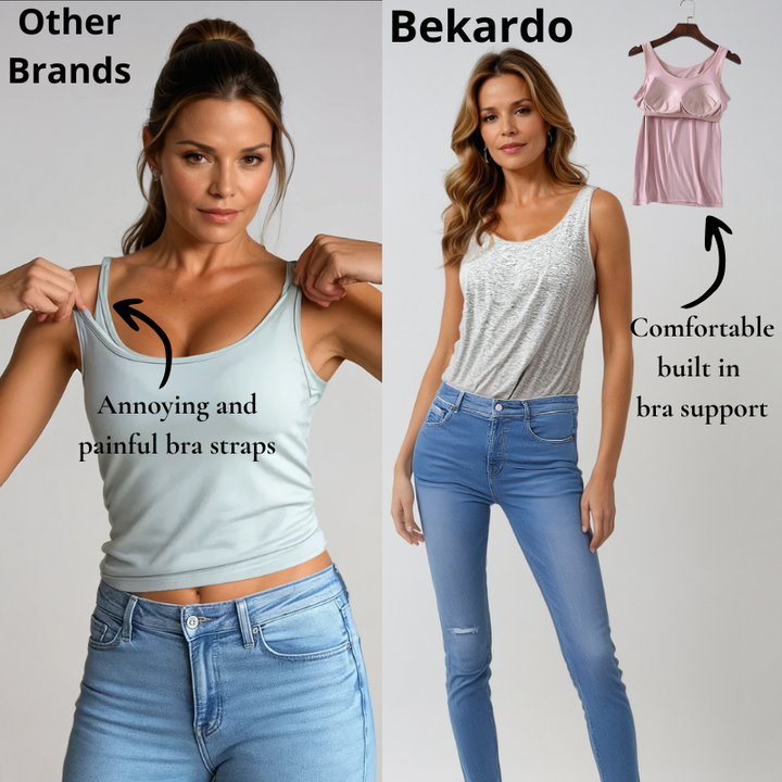 BEKARDO™ | Tanktop With Built-In Bra