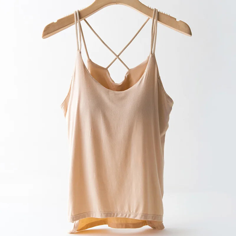 BEKARDO™ | Comfy Modal Top with Built-In Bra