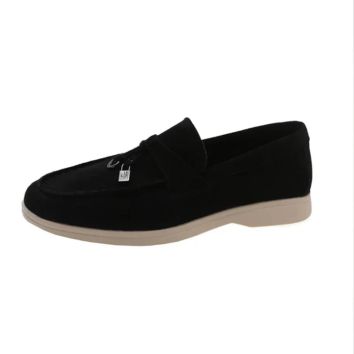 Effortless Women's Suede Loafers