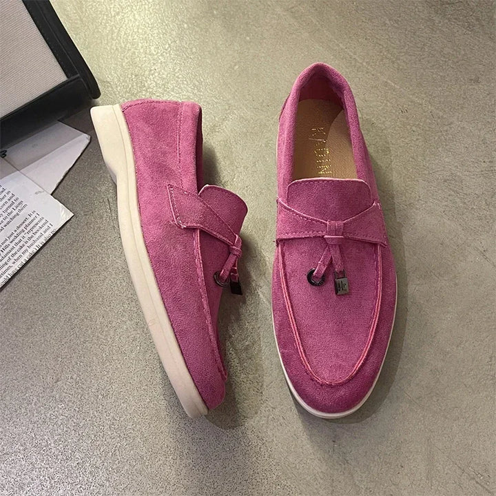 Effortless Women's Suede Loafers