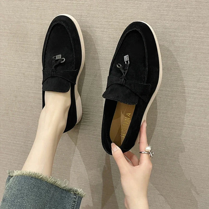 Effortless Women's Suede Loafers