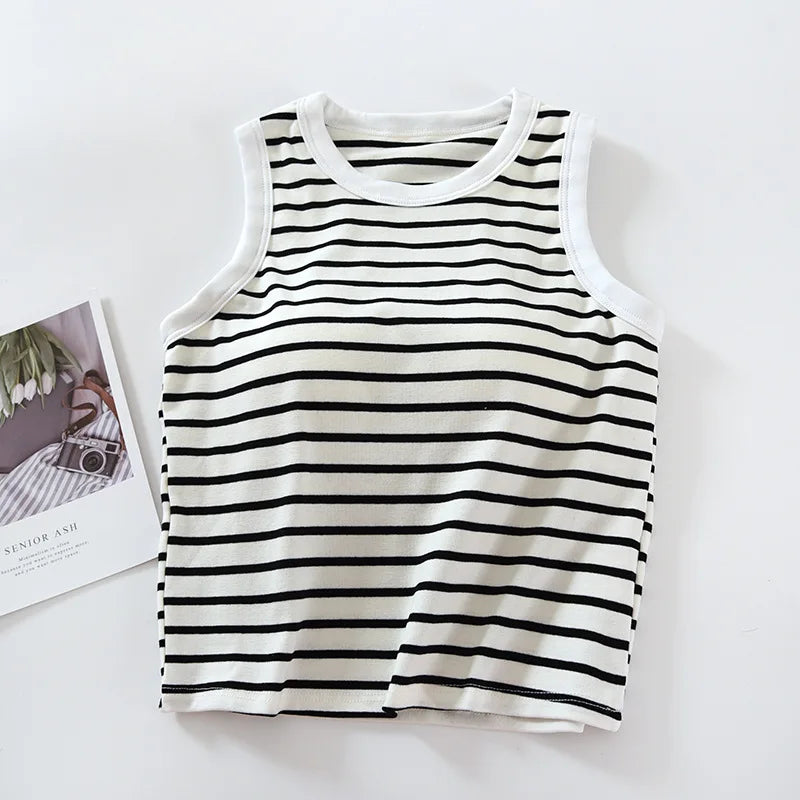 BEKARDO™ | Striped Top With Built-in Bra