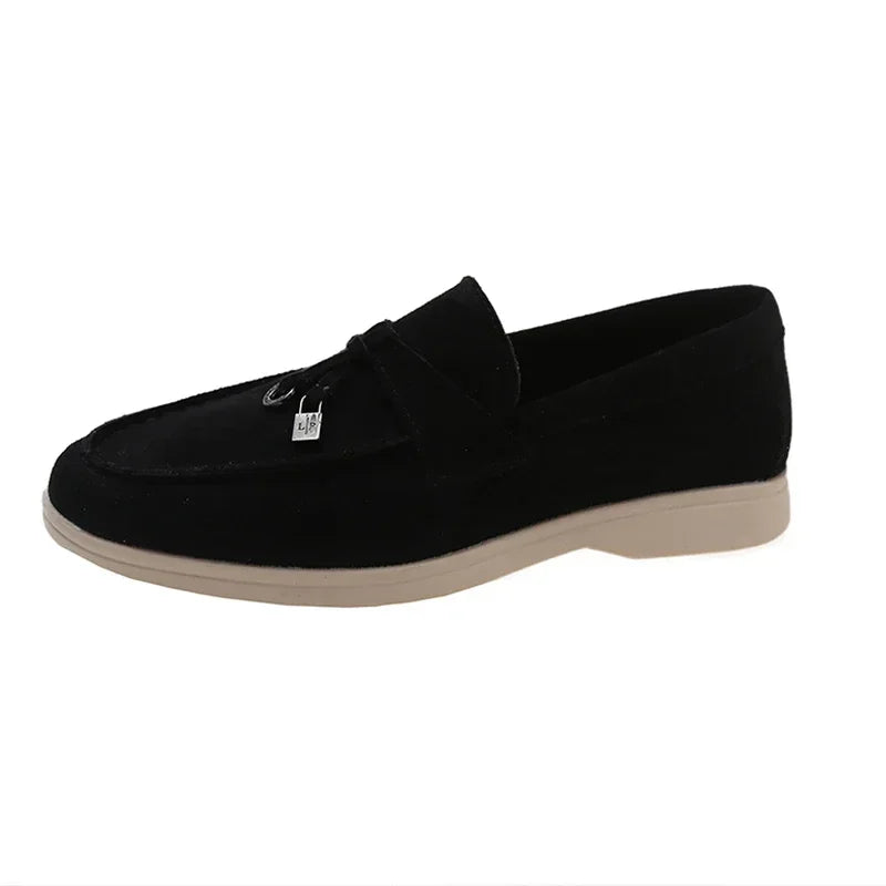 Effortless Women's Suede Loafers